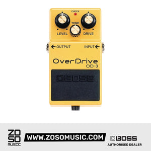 BOSS OD-3 OVERDRIVE PEDAL | BOSS , Zoso Music
