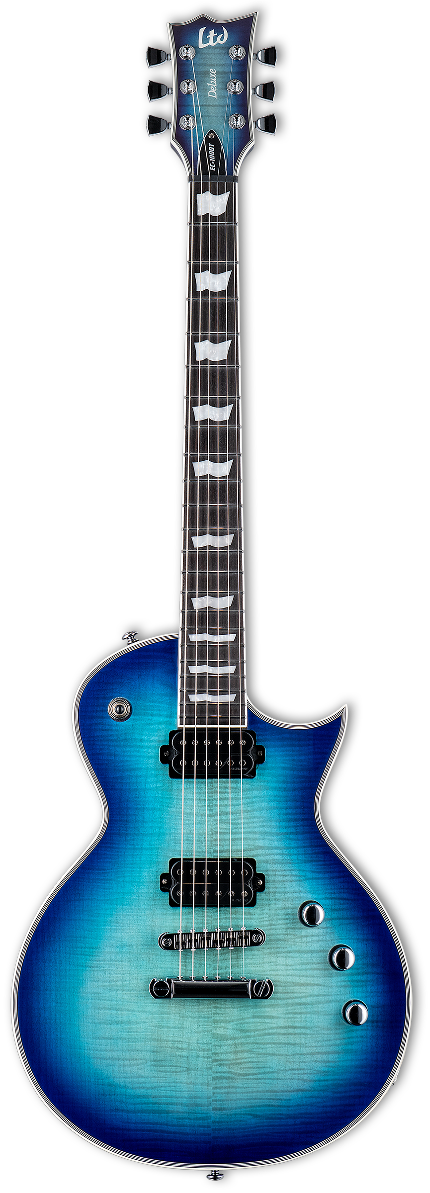 ESP LTD EC-1000T CTM Electric Guitar - Violet Shadow Zoso Music