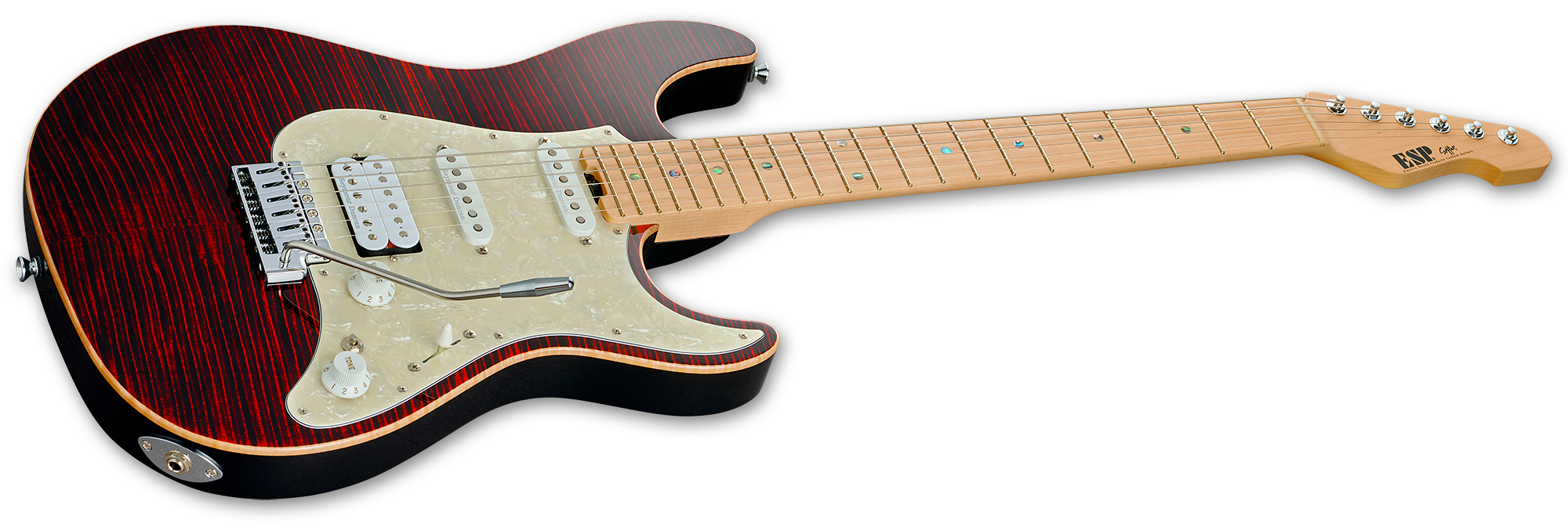 ESP Original SNAPPER-CTM24 FR FM/HR - Black Cherry [MIJ - Made in Japan] |  ESP |  BASS GUITAR |  Zoso Music
