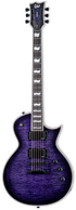 ESP LTD EC-1000 Electric Guitar - See Thru Purple Sunburst Zoso Music