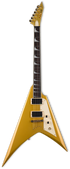 ESP LTD KH-V Kirk Hammett Signature Electric Guitar - Metallic Gold Zoso Music