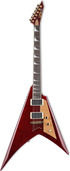 ESP LTD KH-V Kirk Hammett Signature Electric Guitar - Red Sparkle Zoso Music