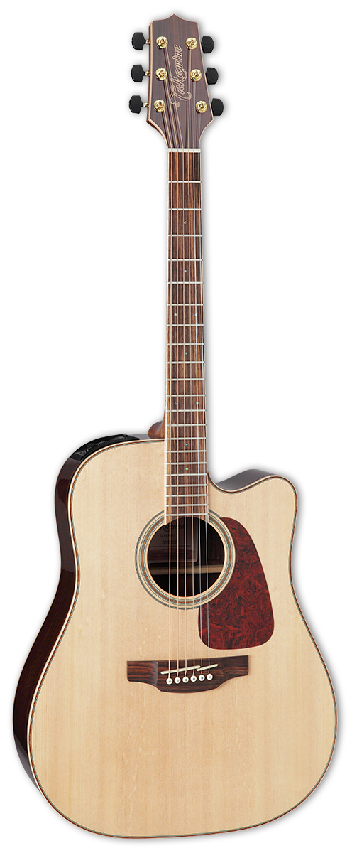 TAKAMINE GD93CE NAT SOLID SPRUCE TOP DREADNOUGHT ACOUSTIC GUITAR