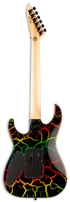 ESP LTD Mirage Deluxe '87 FR - Rainbow Crackle Zoso Music