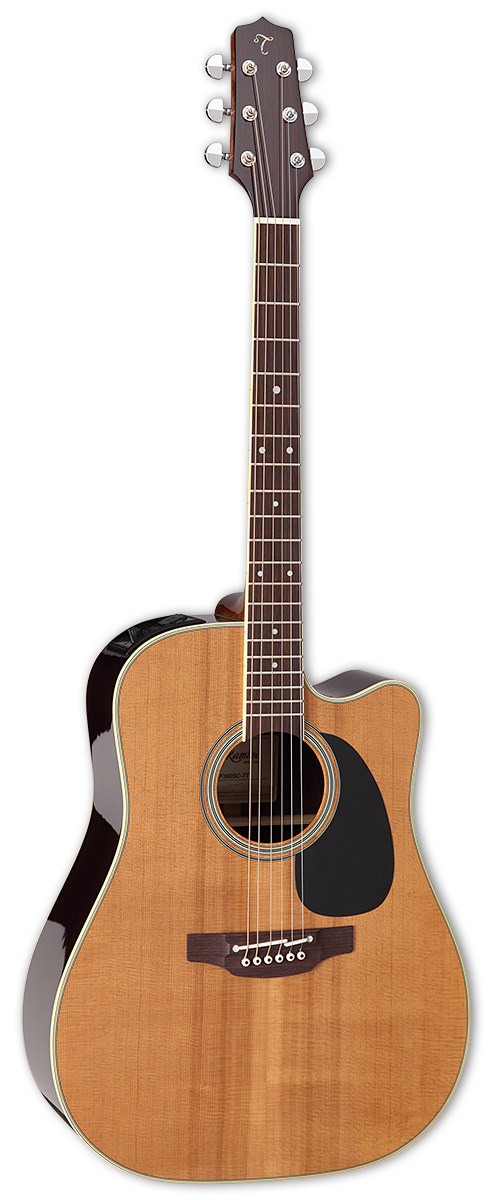 TAKAMINE EF360SC-TT DREADNOUGHT CUTAWAY ACOUSTIC-ELECTRIC, SOLID THERMAL SPRUCE TOP WITH CT4B II PREAMP & HARD CASE
