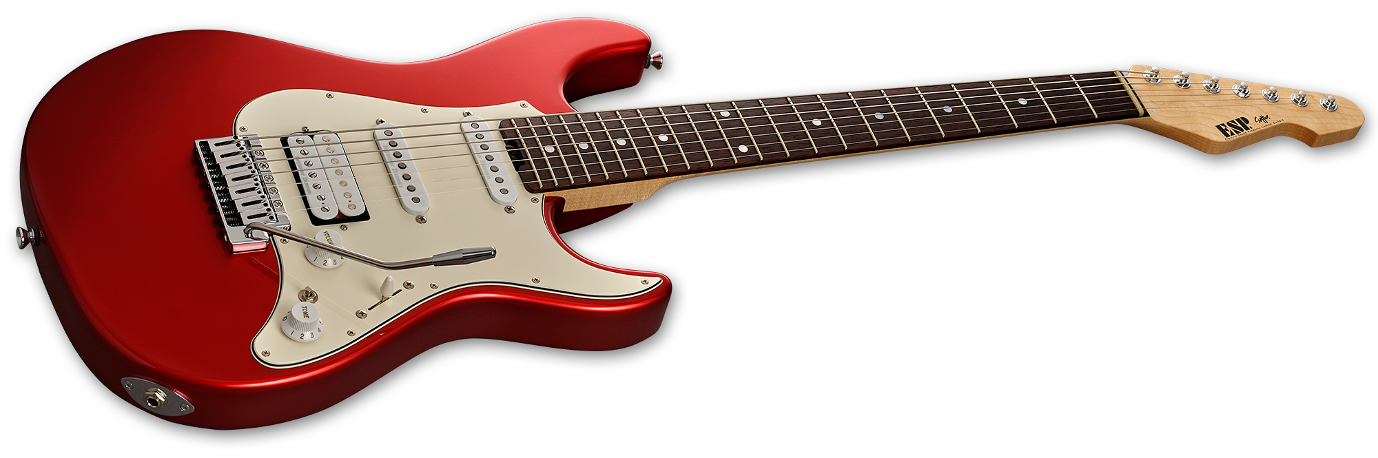 ESP Original SNAPPER-7-AL/R - Vintage Candy Apple Red [MIJ - Made in Japan] |  ESP |  BASS GUITAR |  Zoso Music