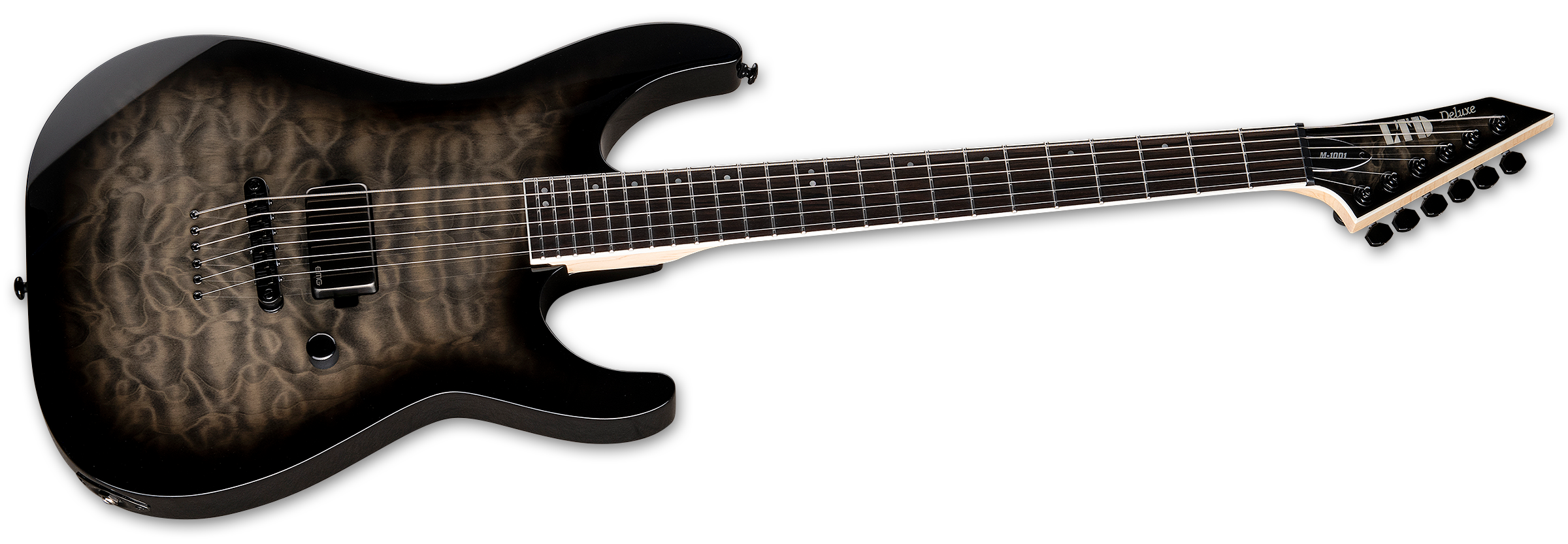 ESP LTD M-1001 NT Electric Guitar - Charcoal Burst Zoso Music