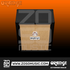 Zoso Music Orange PPC212V vertical guitar cabinet in black with woven grille cloth and Celestion Neo Creamback speakers