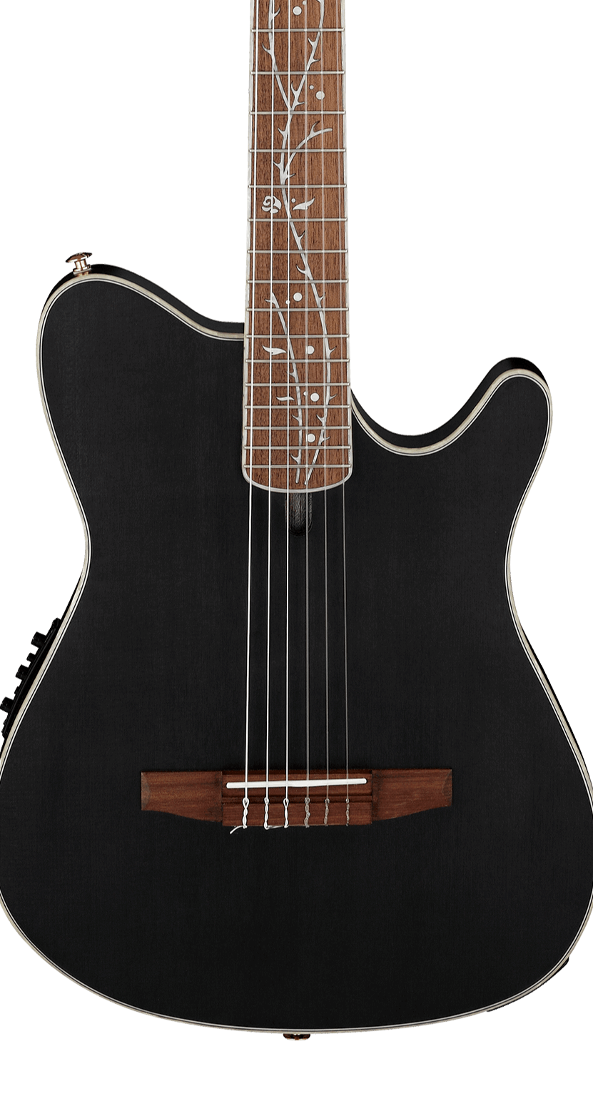 Ibanez TOD10N Tim Henson Signature Nylon Acoustic-electric Guitar - Black