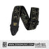 Ernie Ball P05372 Classic Jacquard Guitar Strap, Black Pleasant Pheasant | Zoso Music Sdn Bhd