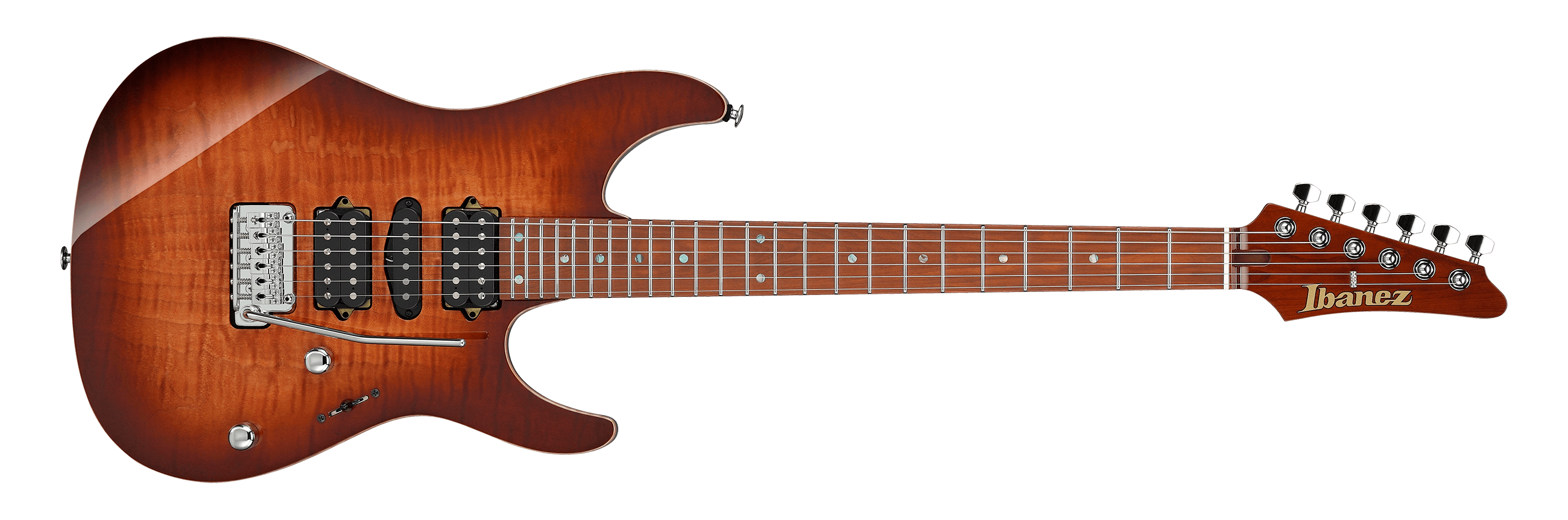 Ibanez Az2407f-bsr Az Prestige El Guitar W/case Bsr