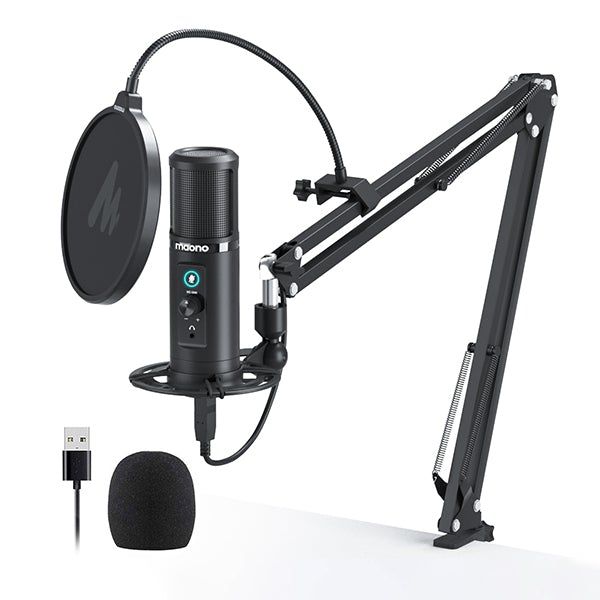 Maono AU-PM422 Monitorable USB Condenser Microphone Set
