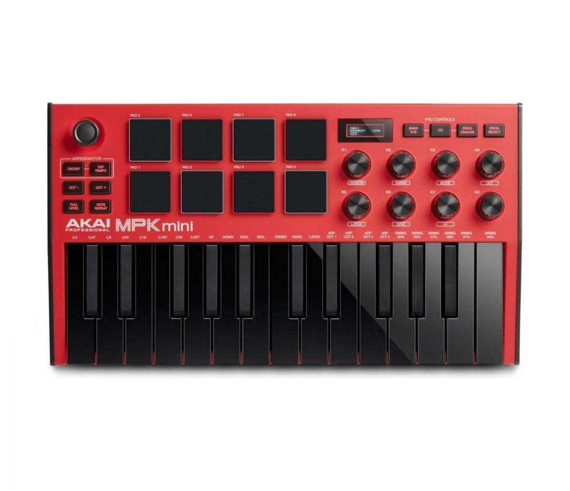 AKAI MPK MINI MK3 COMPACT KEYBOARD MIDI CONTROLLER | AKAI PROFESSIONAL , Zoso Music