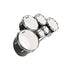 Evans MX Frost 6" Marching Tenor Drumhead |  EVANS |  DRUMHEAD |  Zoso Music