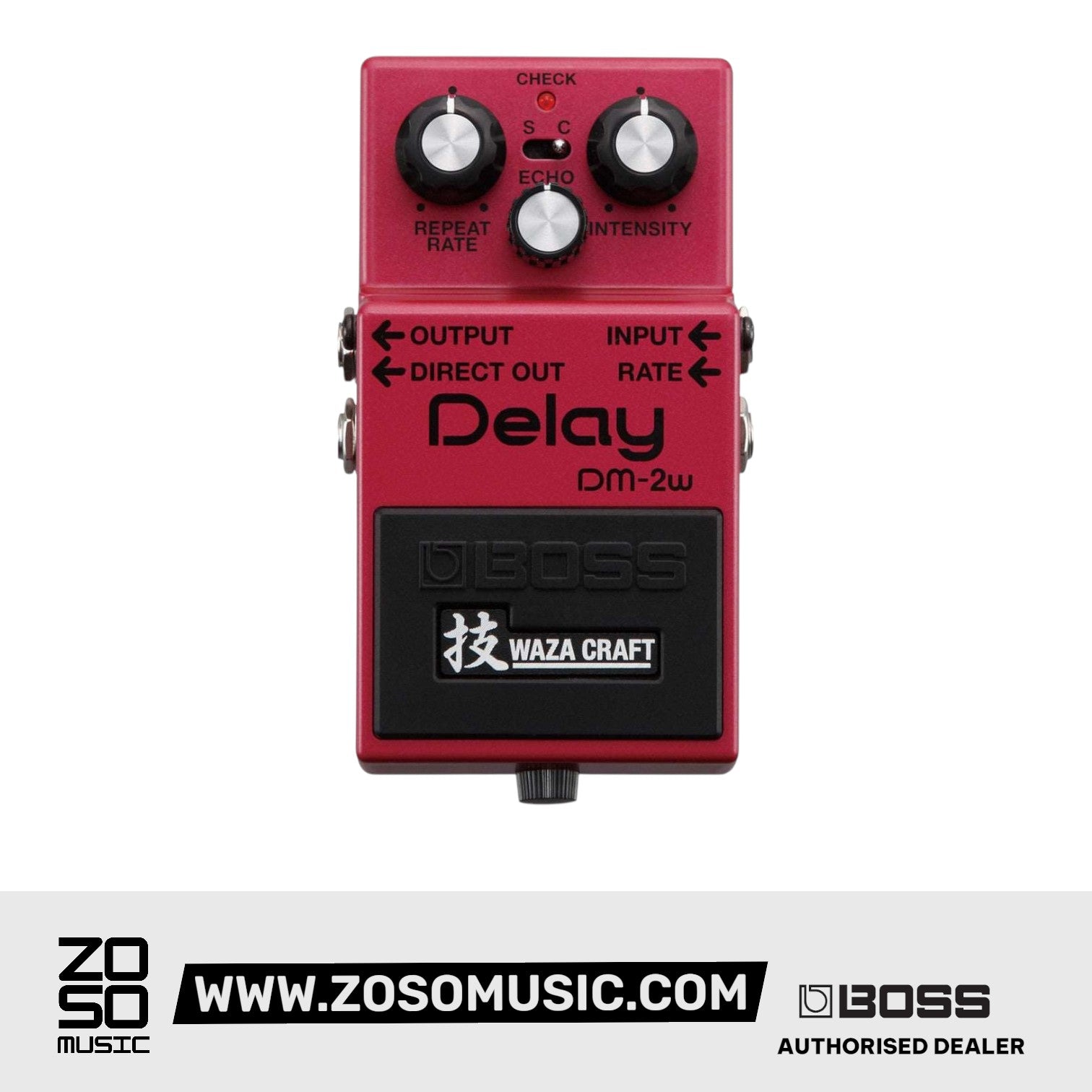 BOSS DM-2W (DELAY WAZA CRAFT) | BOSS , Zoso Music