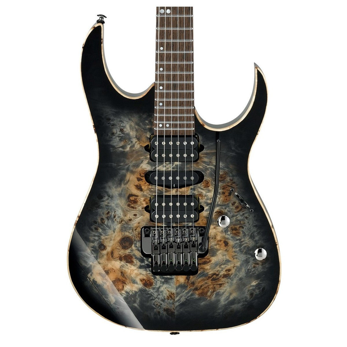 Ibanez RG Premium RG1070PBZ Electric Guitar - Charcoal Black Burst 