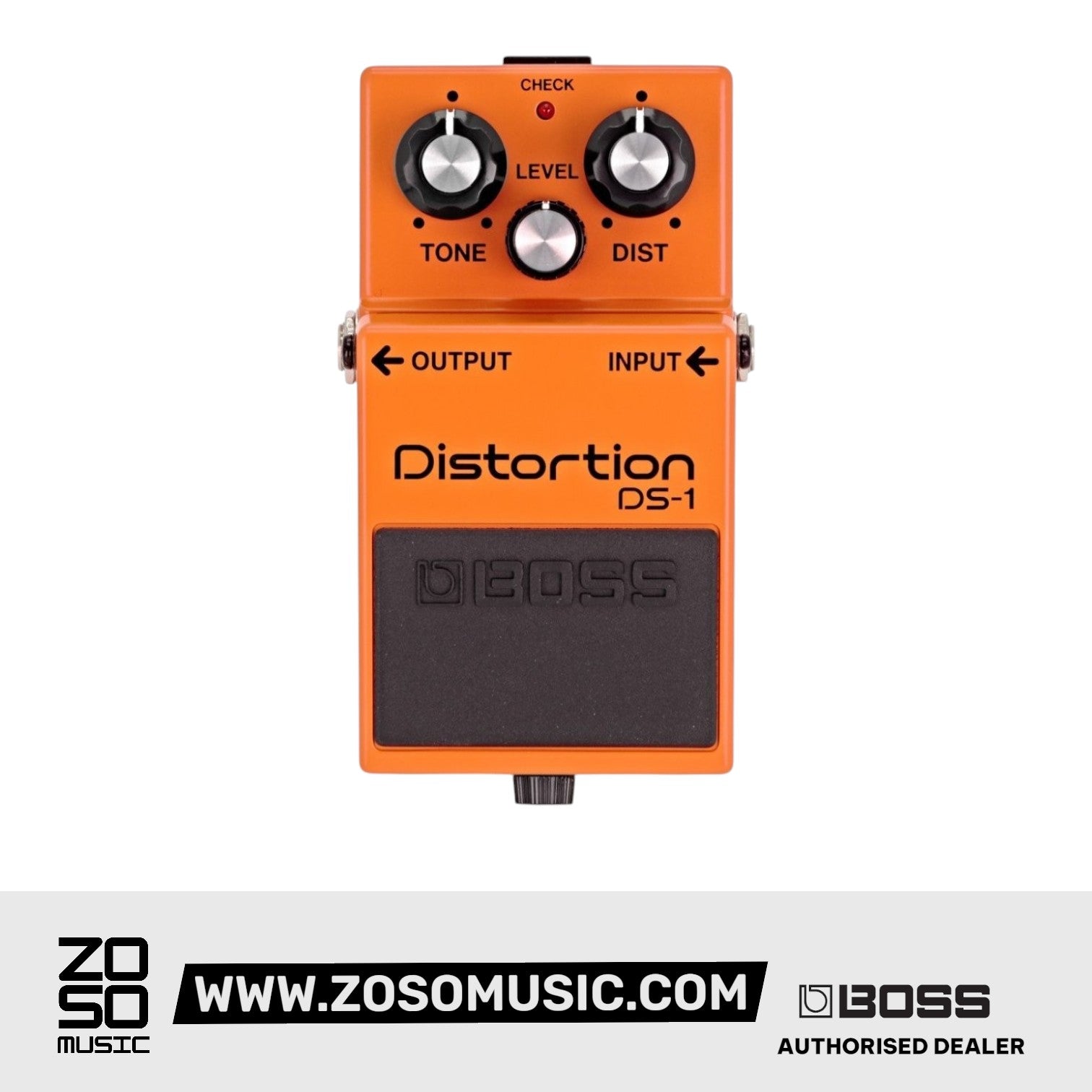 BOSS DS-1 DISTORTION EFFECT PEDAL | BOSS , Zoso Music