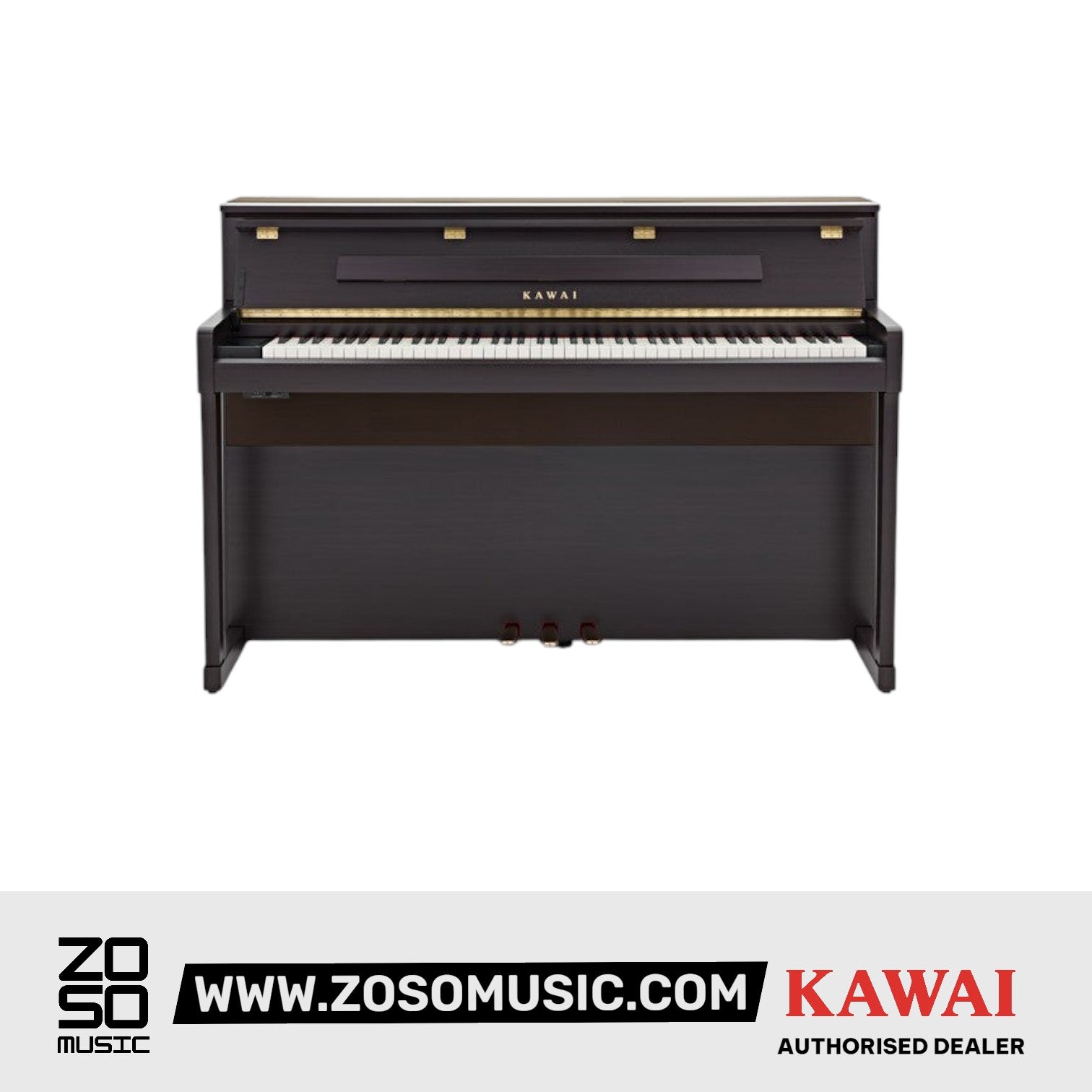 Kawai CA901 88-key Wooden-key Digital Piano - Premium Rosewood |  KAWAI |  PIANO-DIGITAL |  Zoso Music