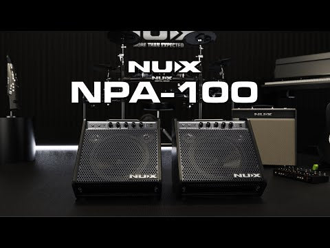 Nux NPA-100 120 Watt Digital Drum Personal Monitor Speaker Amplifier