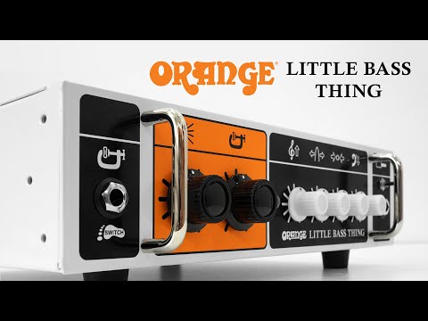 Orange Little Bass Thing 500-watt Bass Head