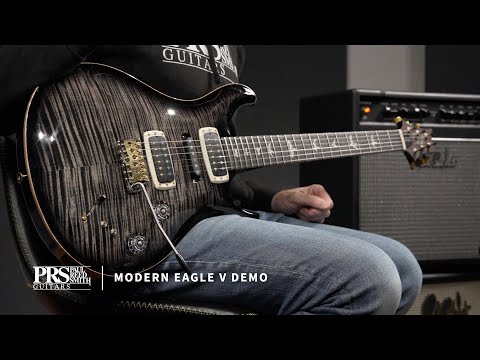 PRS Modern Eagle V Electric Guitar, Natural Back