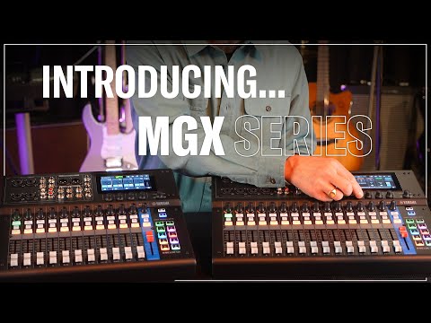 Yamaha MGX16V 22-Channel Digital Mixing Console with Video Interface