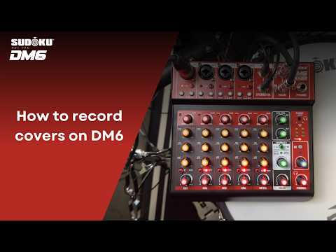 Sudoku DM6 Instrument Recording Mixer