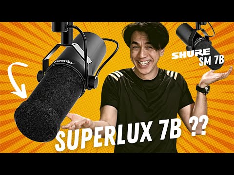 Superlux D421 Dynamic Broadcast Microphone