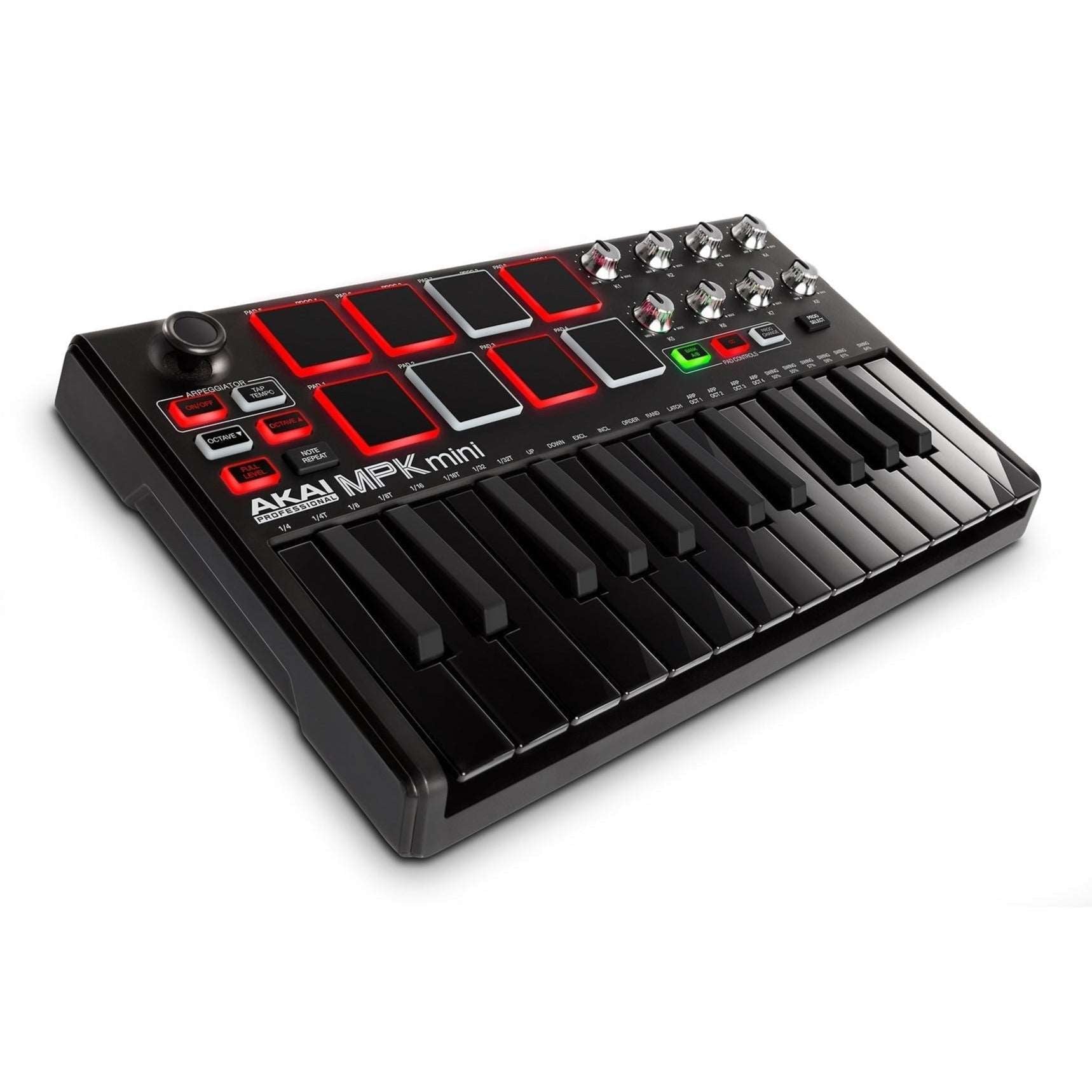 Akai MPK Mini Mk2 Compact Keyboard Controller, Black Zoso Music