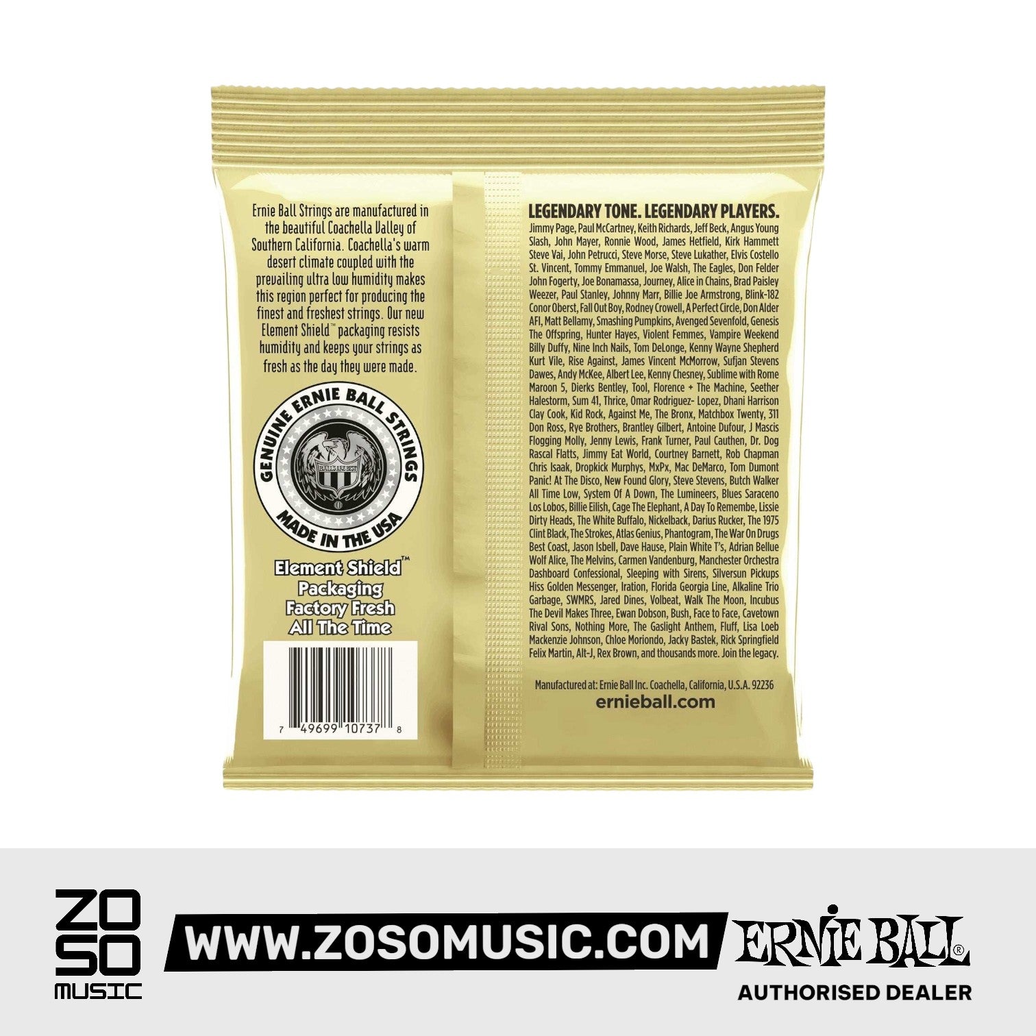 Ernie Ball Earthwood Custom Light 12-String 80/20 Bronze Acoustic Guitar Strings