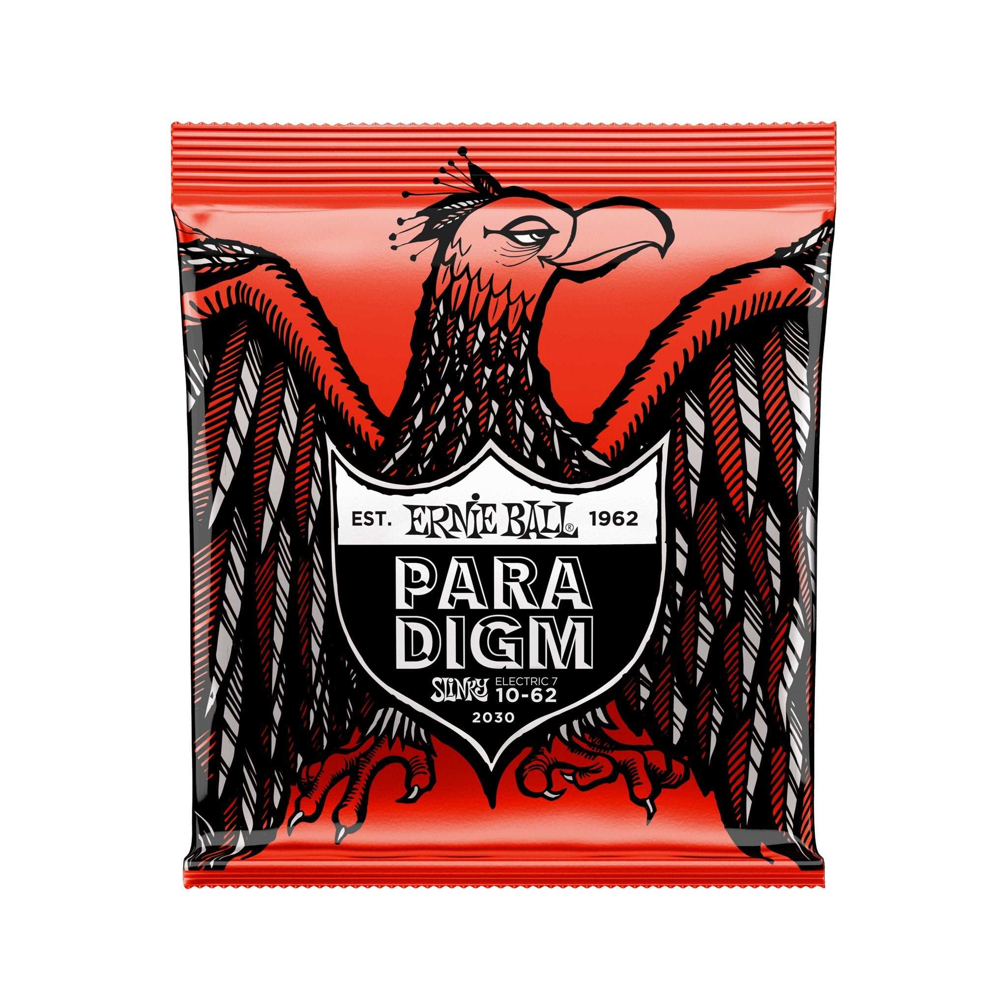Ernie Ball Paradigm Skinny Top Heavy Bottom Slinky Electric Guitar Strings, 10-62 | Zoso Music Sdn Bhd
