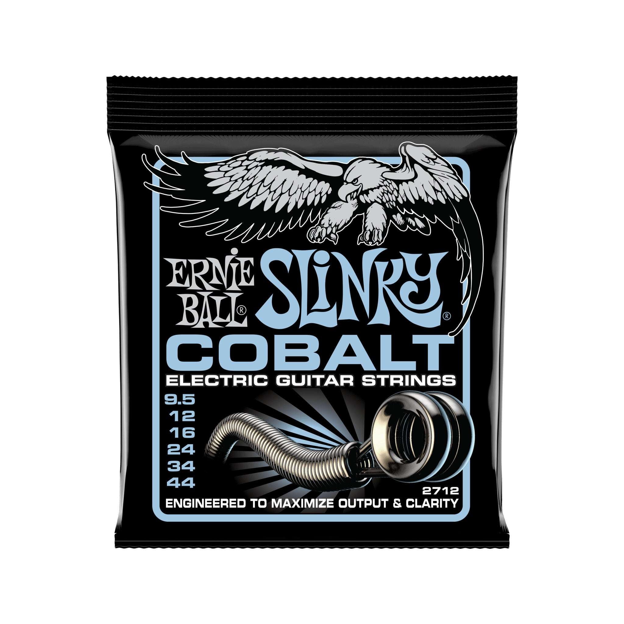 Ernie Ball Primo Slinky Cobalt Electric Guitar Strings, 95-44 | Zoso Music Sdn Bhd