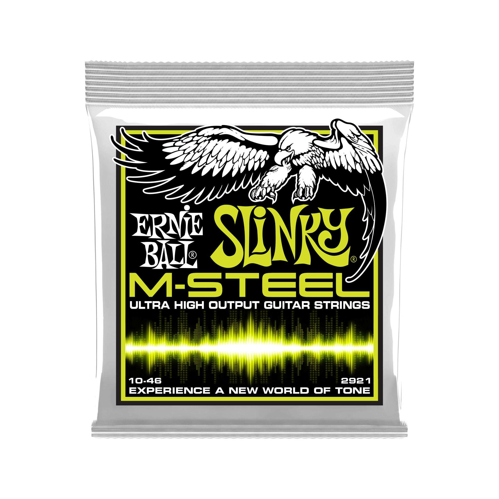 Ernie Ball Regular Slinky M-Steel Electric Guitar Strings, 10-46 | Zoso Music Sdn Bhd