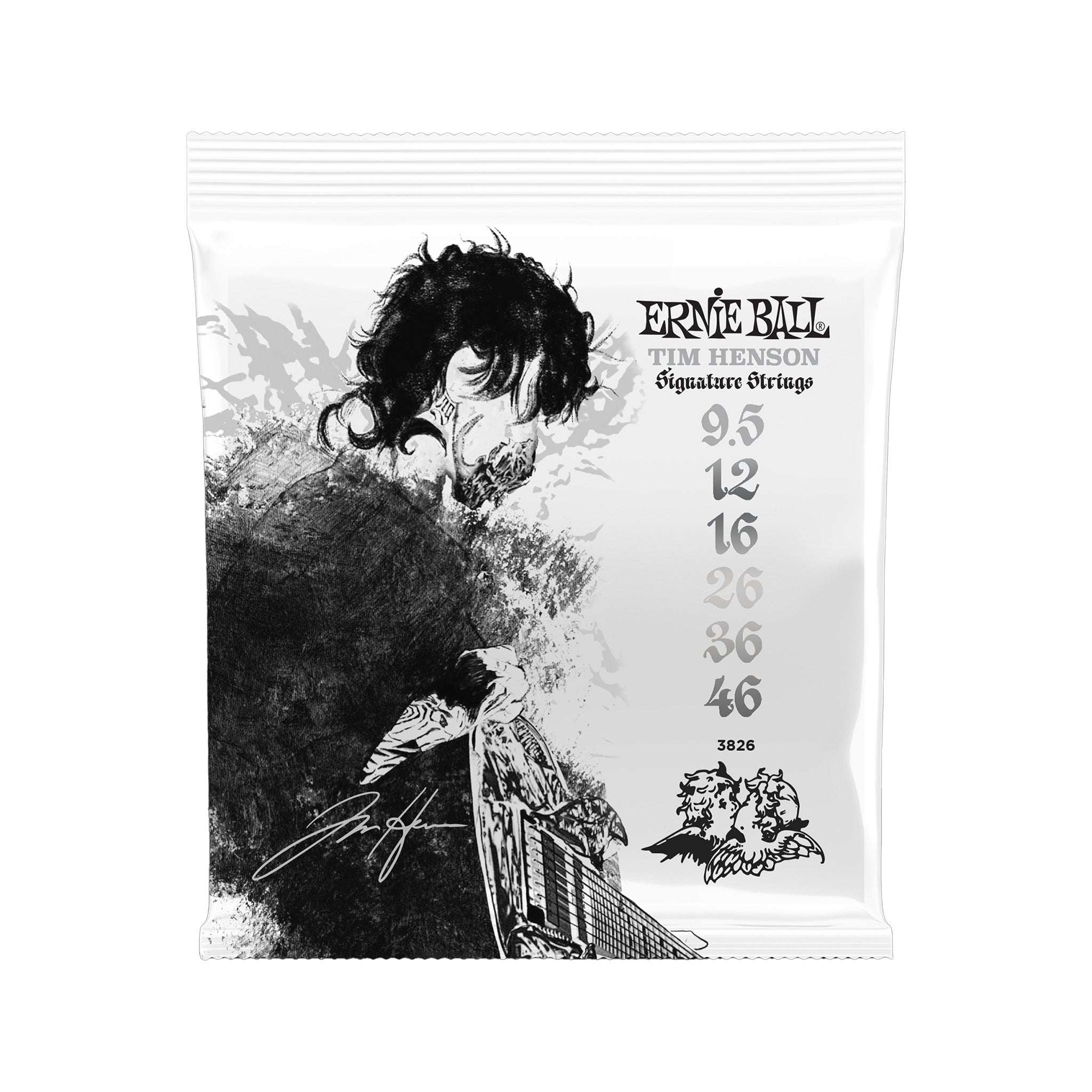 Ernie Ball Tim Henson Signature Electric Guitar Strings, 9.5-46 | Zoso Music Sdn Bhd