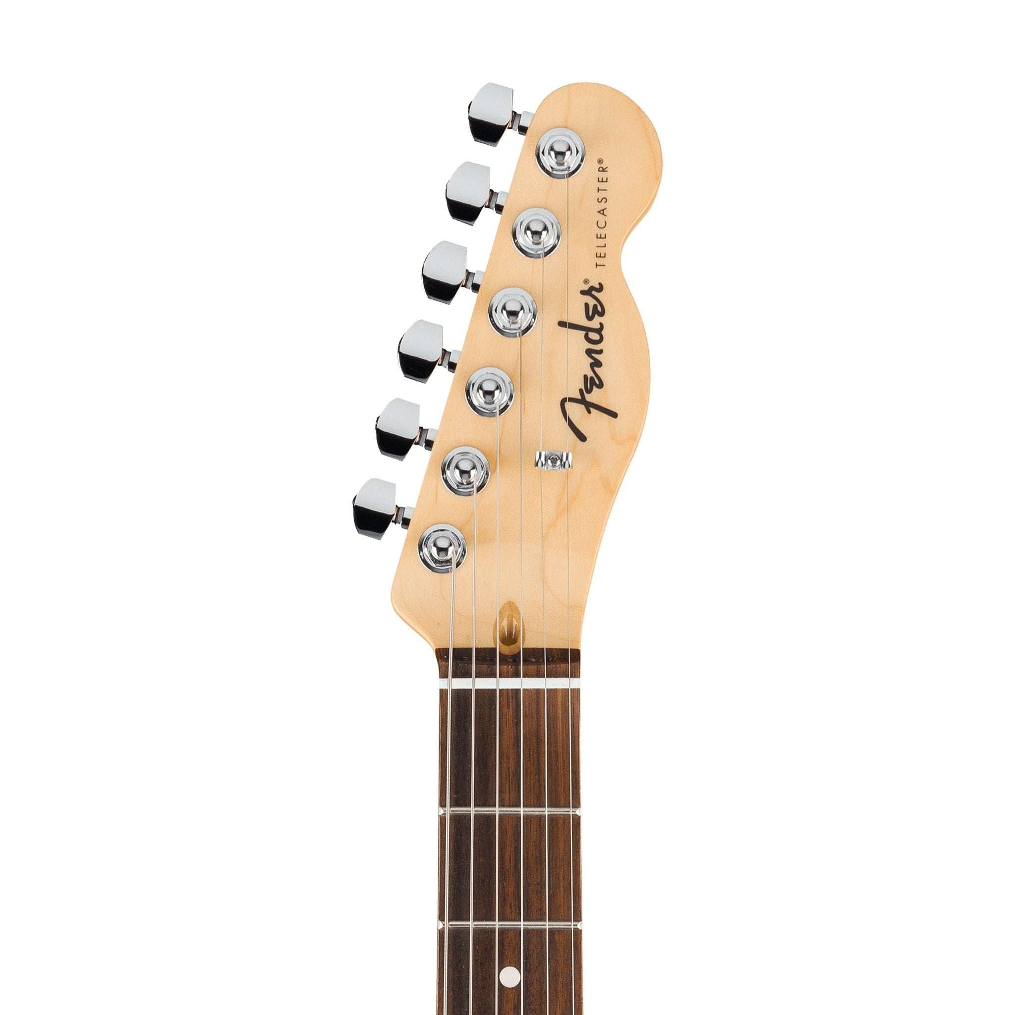 Fender Standard Telecaster Electric Guitar w/White Pickguard, Laurel FB, 3-Color Sunburst