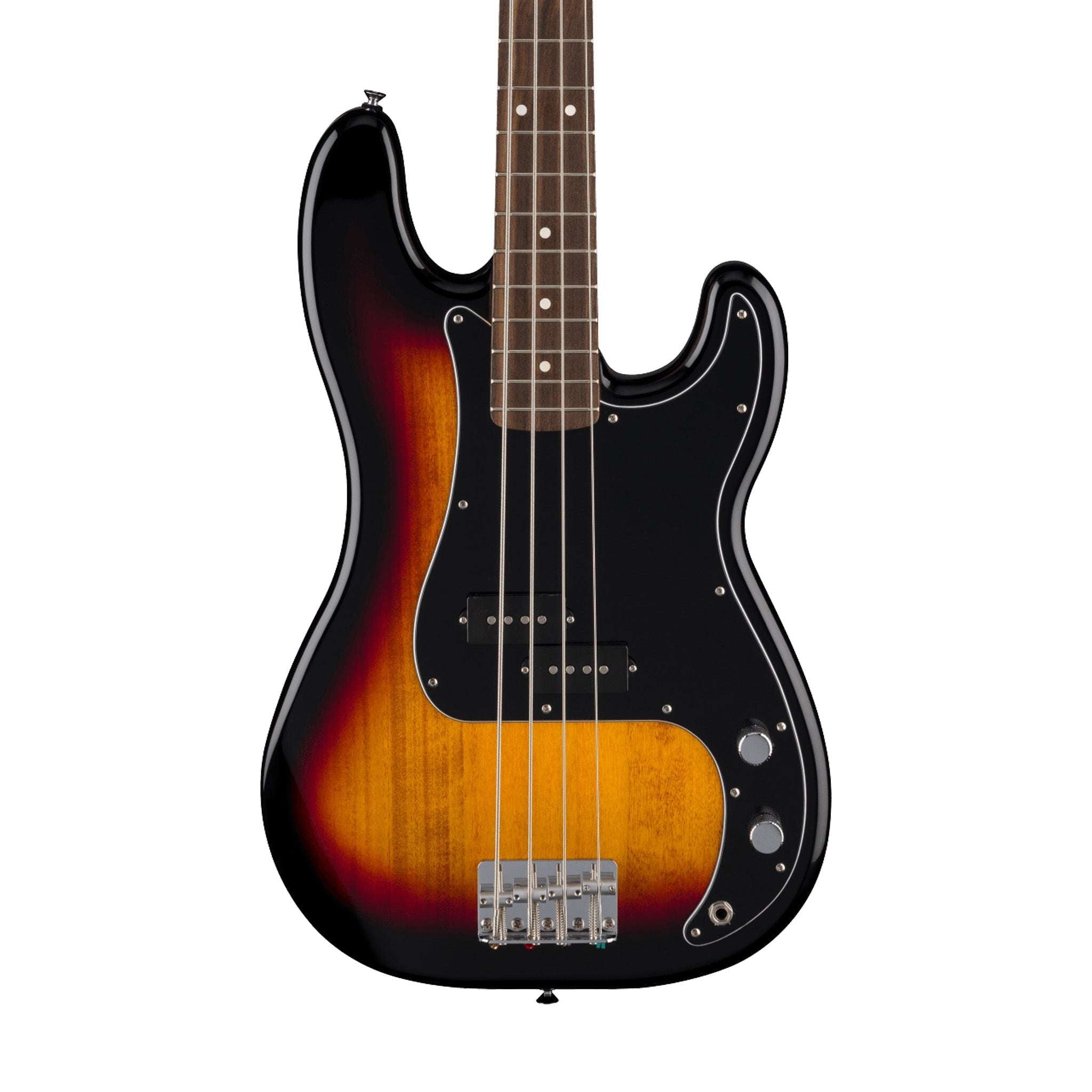 Fender Standard Precision Bass Guitar, Laurel FB, 3-Tone Sunburst | Zoso Music Sdn Bhd