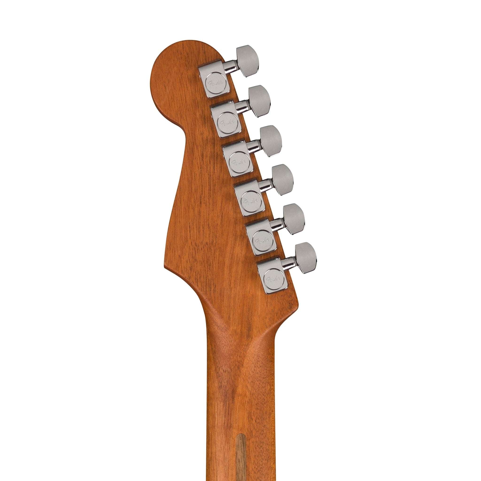 Fender American Acoustasonic Jazzmaster Acoustic-Electric Guitar w/Bag, Ebony FB, Bourbon Burst