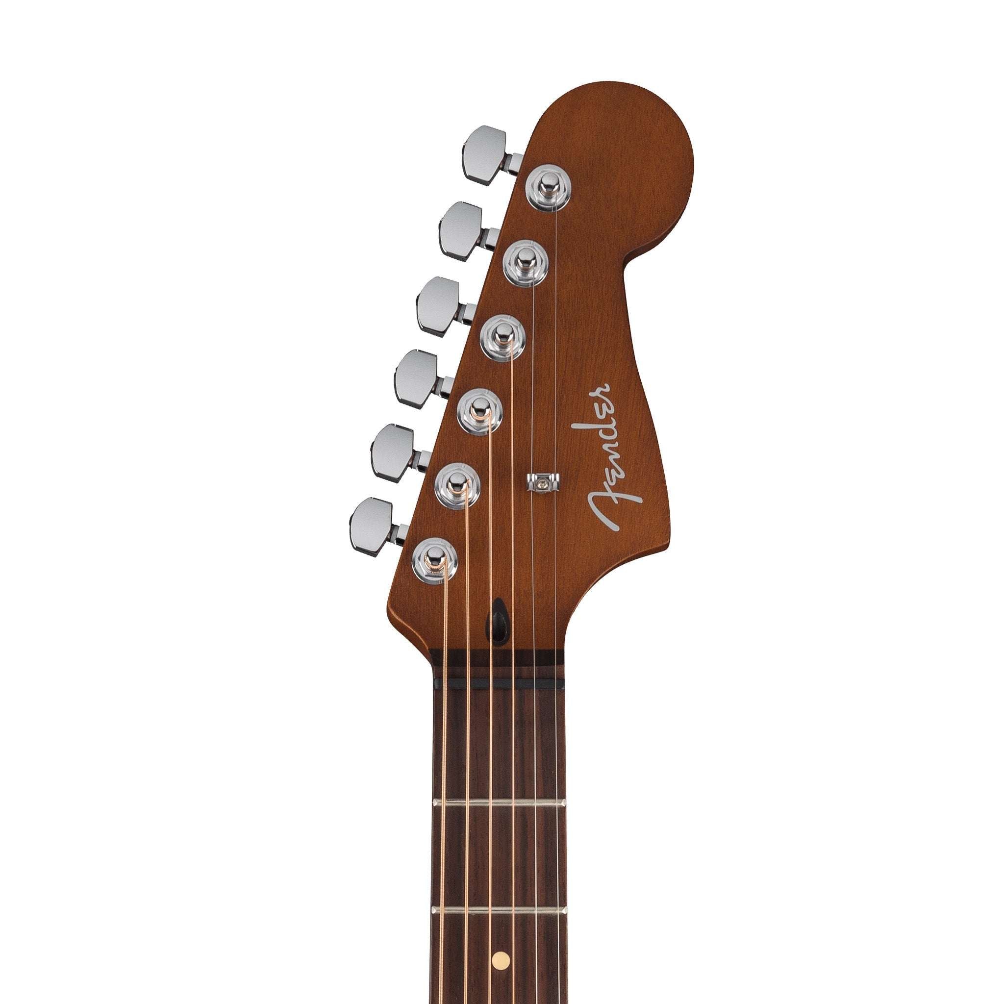 Fender Standard Acoustasonic Jazzmaster Guitar, RW FB, Black