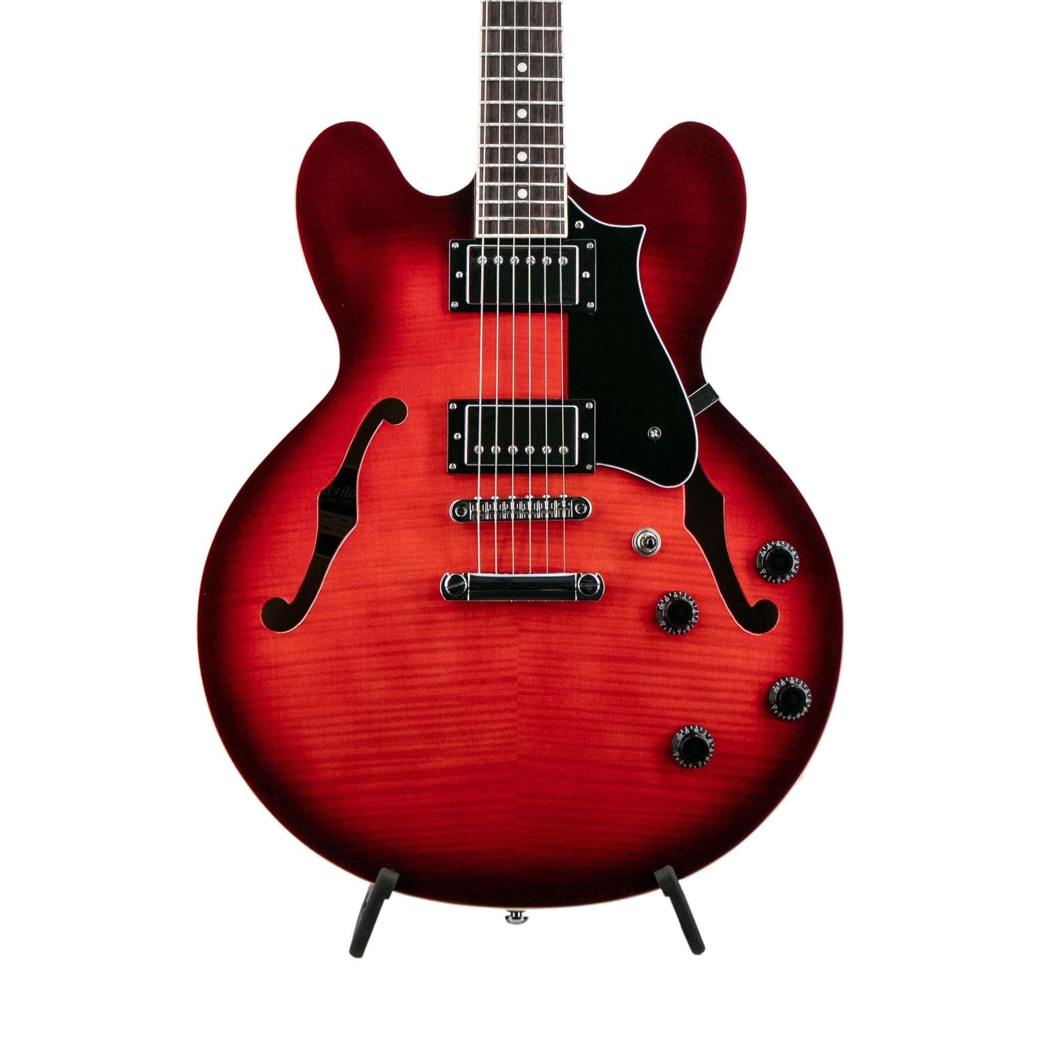 Heritage Ascent+ Collection H-535 Electric Guitar, Scarlet Red Burst | Zoso Music Sdn Bhd