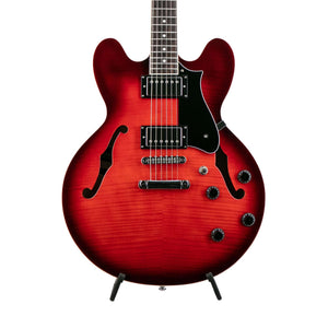 Heritage Ascent+ Collection H-535 Electric Guitar, Scarlet Red Burst | Zoso Music Sdn Bhd