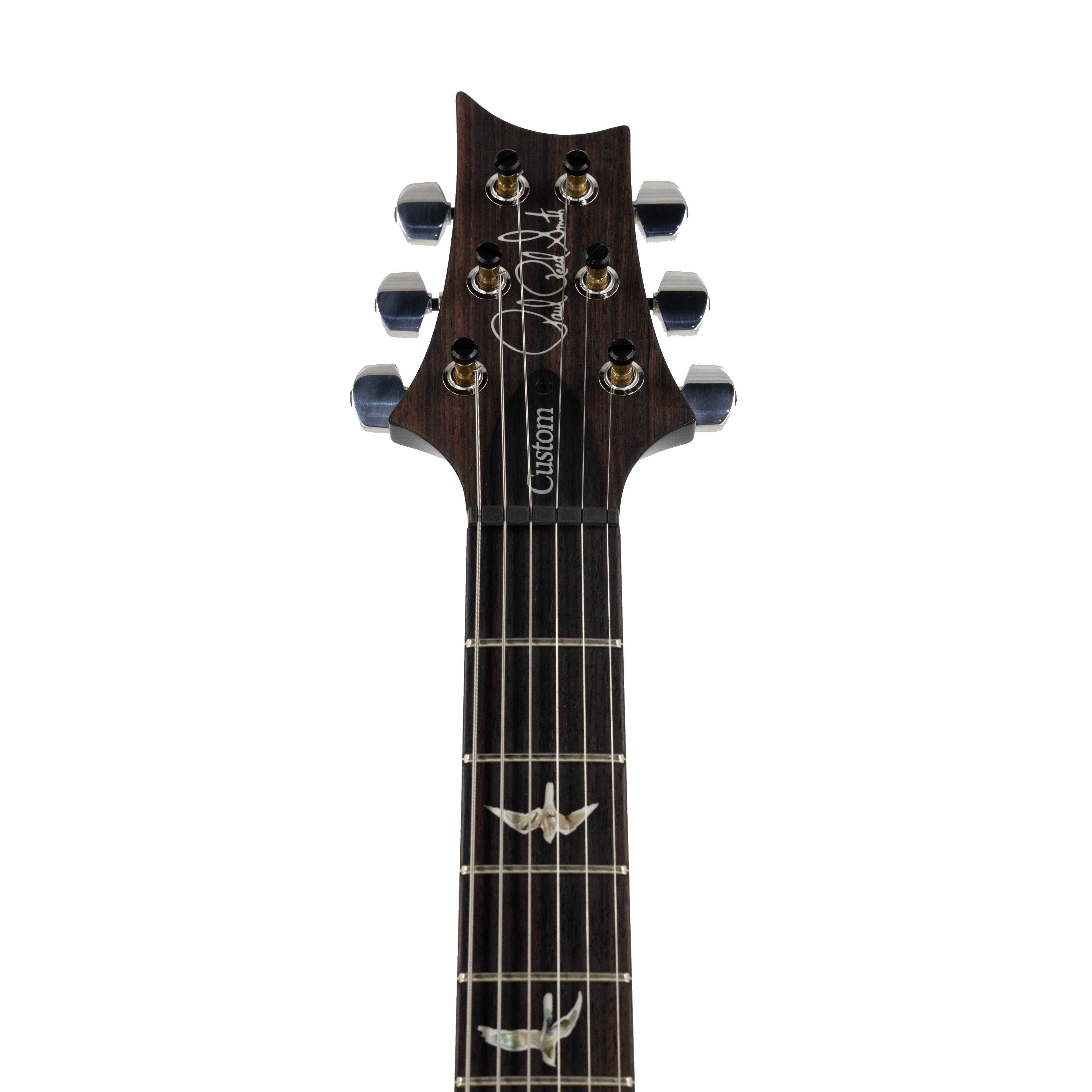 PRS Custom 22 Electric Guitar w/Case, Black Gold Smokewrap Burst - Zoso Music