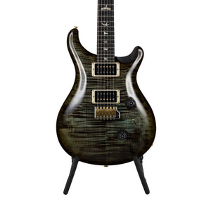 PRS Custom 24 10-Top Electric Guitar, Custom Color, Trampas Green - Zoso Music