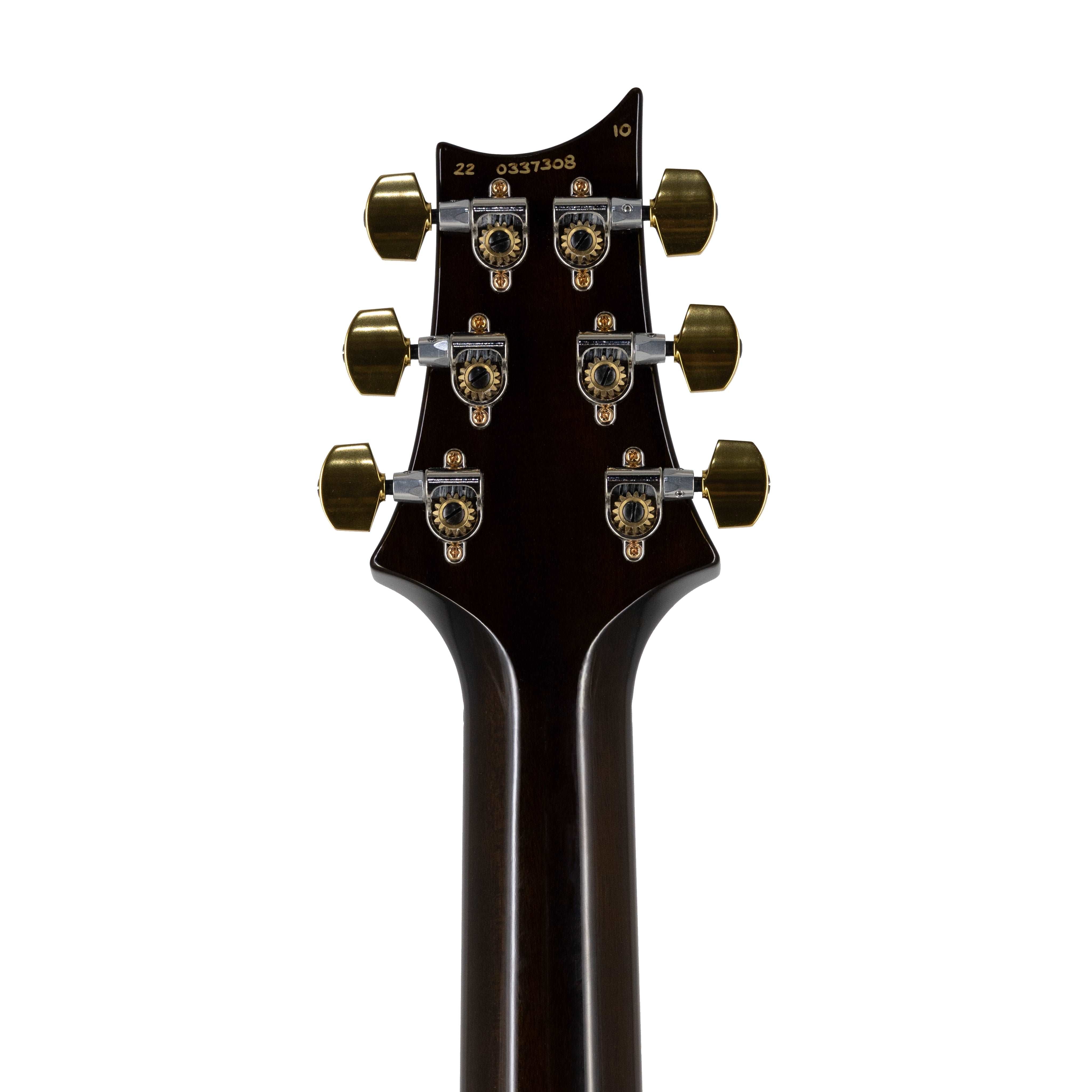 PRS Custom 24 10-Top Electric Guitar, Custom Color, Trampas Green - Zoso Music
