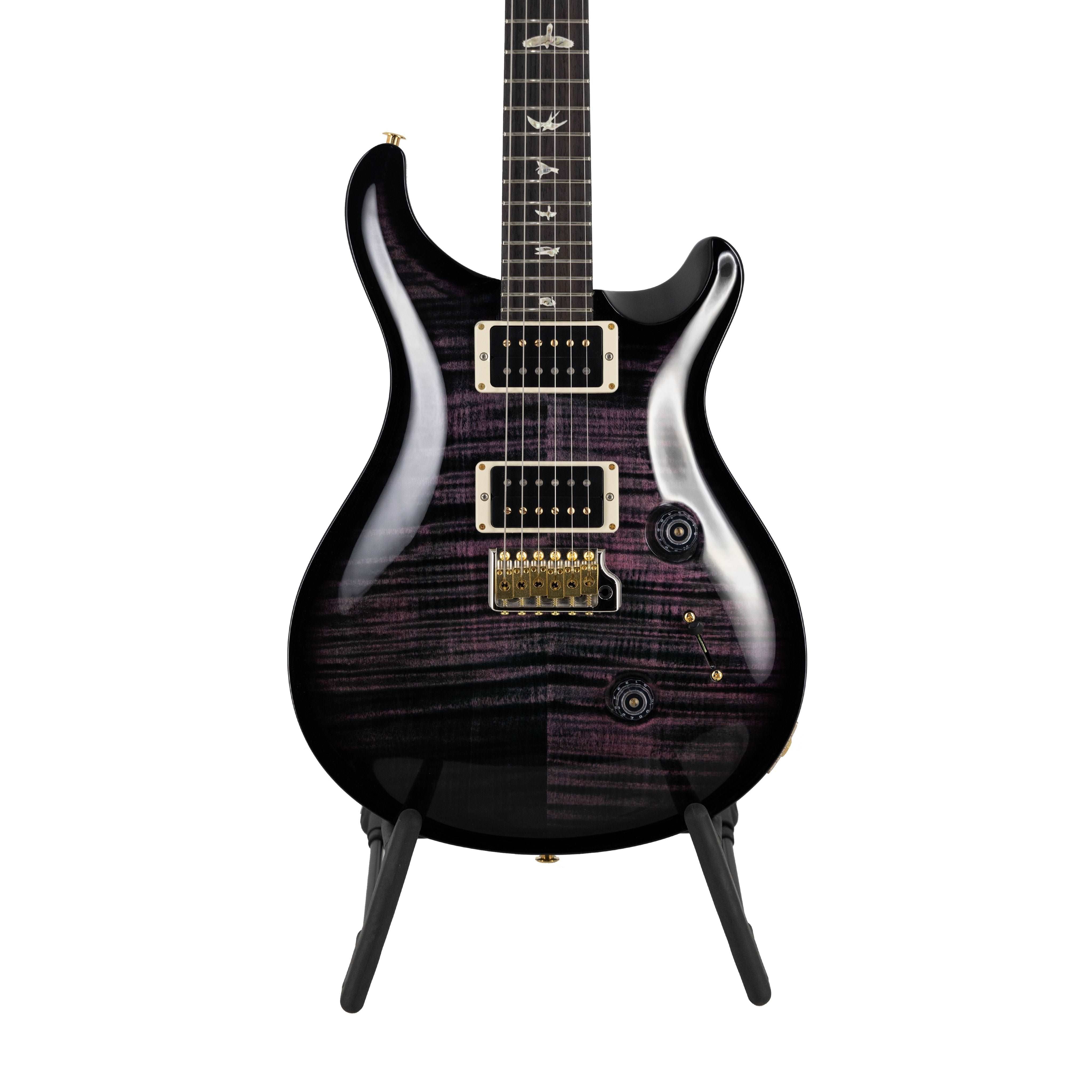 PRS Custom 24 10-Top Electric Guitar, Custom Color, Faded Violet - Zoso Music