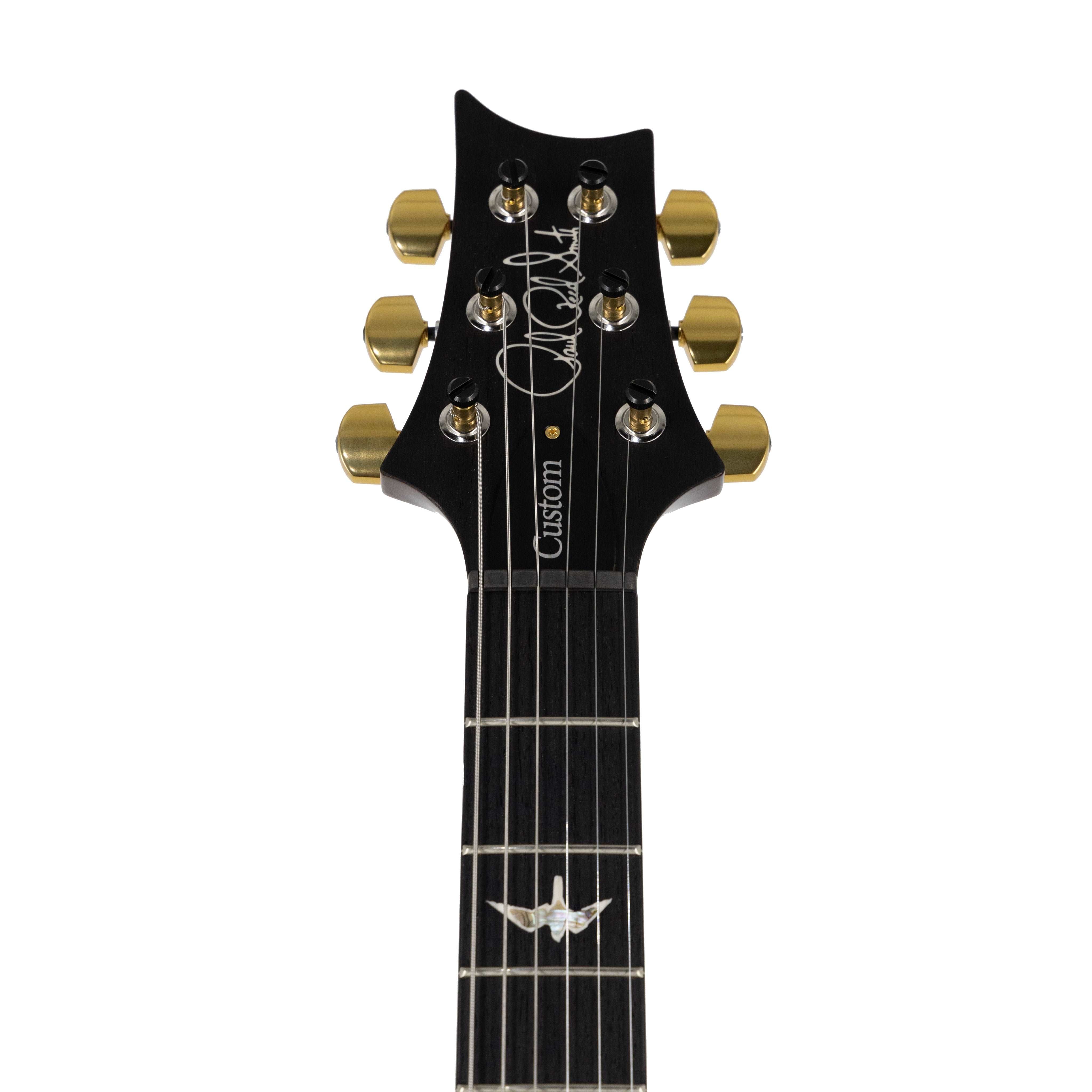 PRS Custom 24 10-Top Electric Guitar, Custom Color, Orange Tiger - Zoso Music