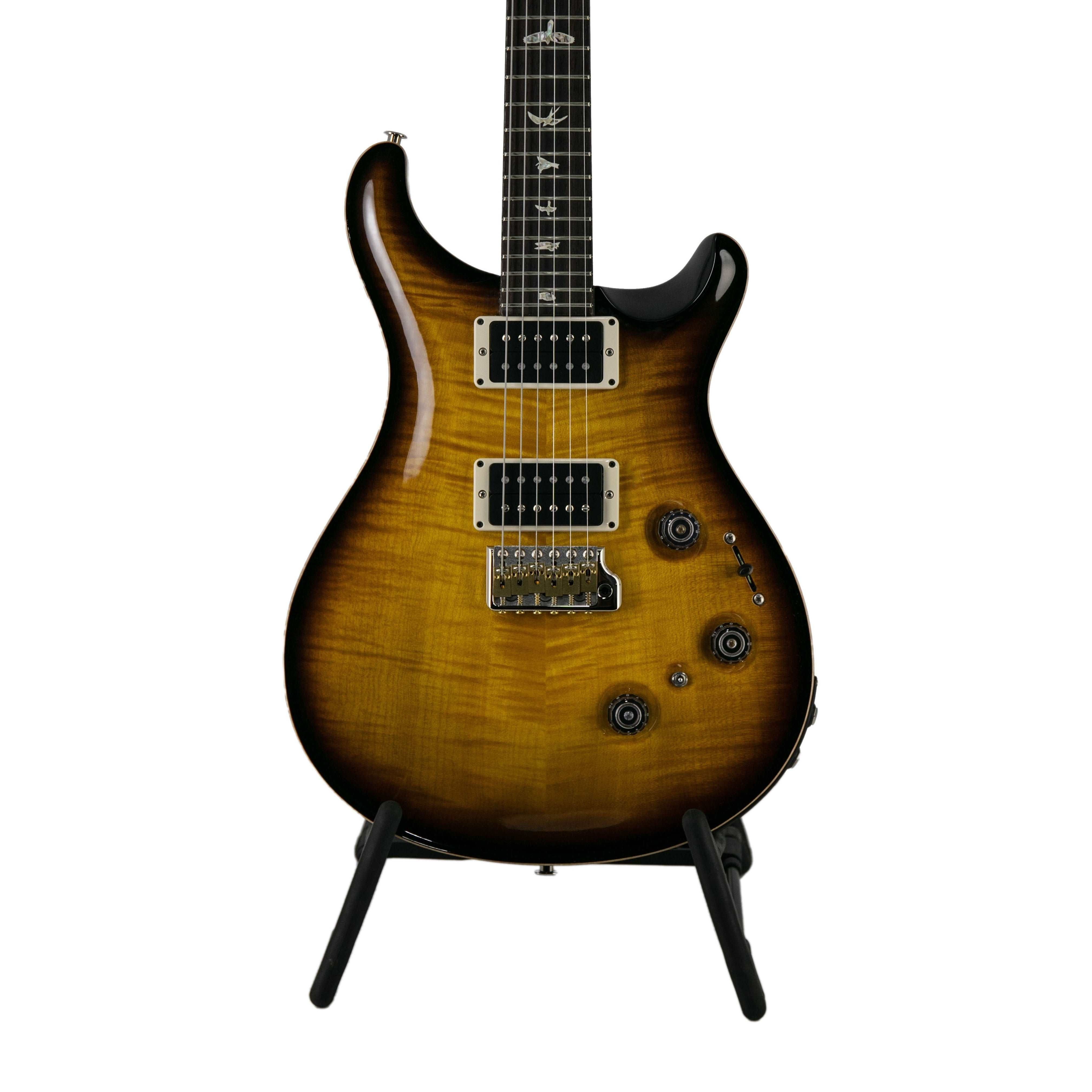 PRS Custom 24 Piezo Electric Guitar w/Case, Custom Color, Black Sunburst