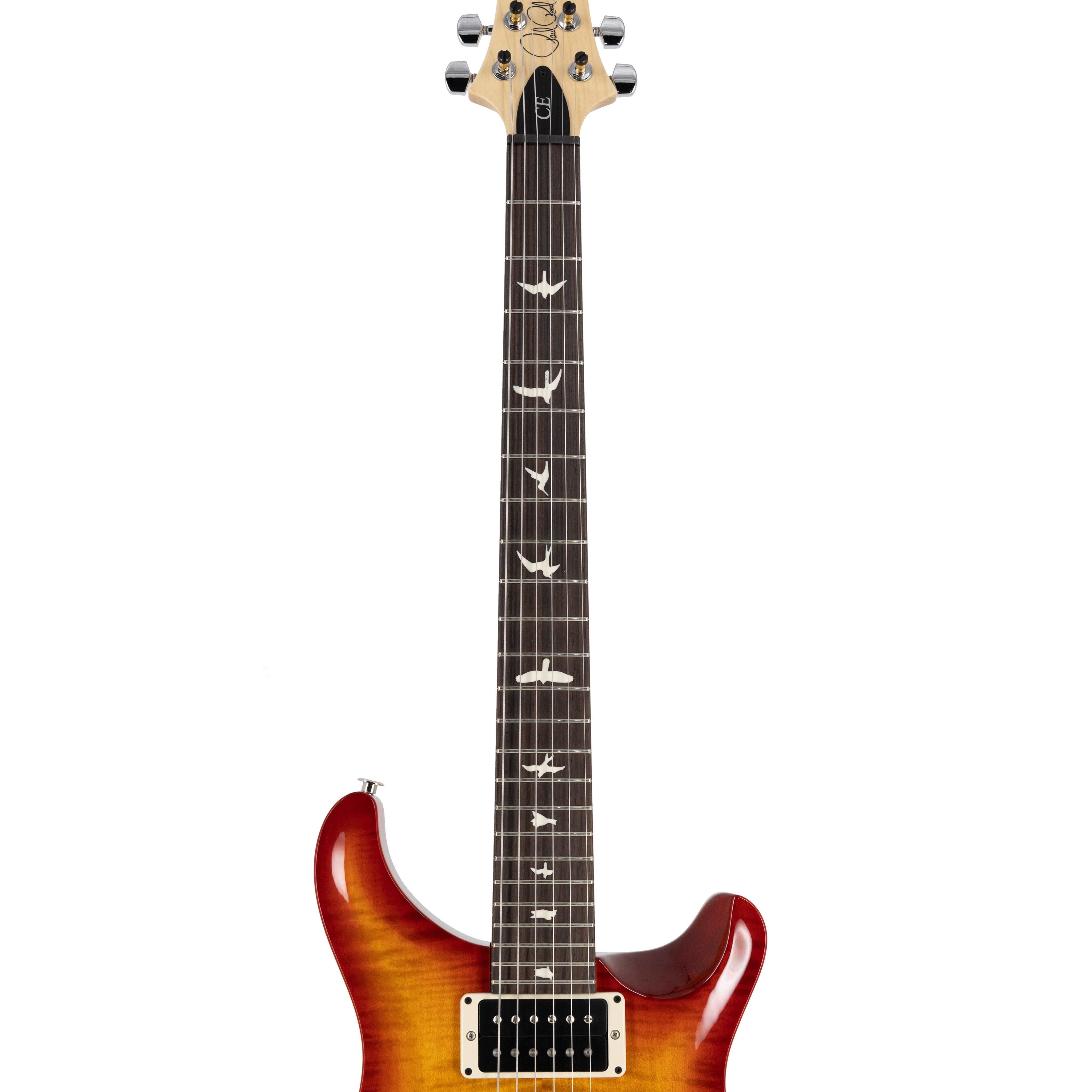PRS CE24 Electric Guitar w/Bag, Custom Color, Cherry Sunburst - Zoso Music