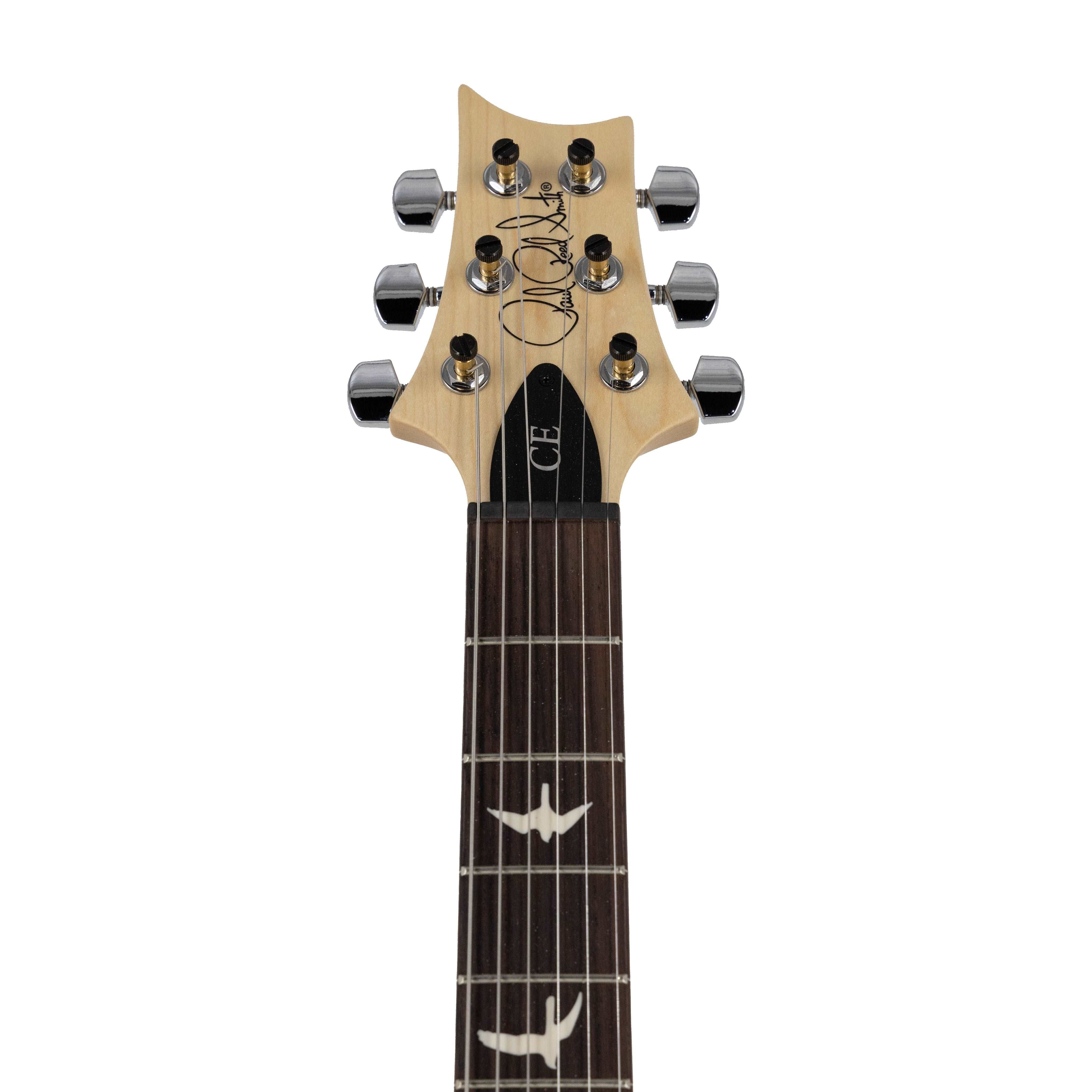 PRS CE24 Electric Guitar w/Bag, Custom Color, Whale Blue Smokeburst (0331504) - Zoso Music