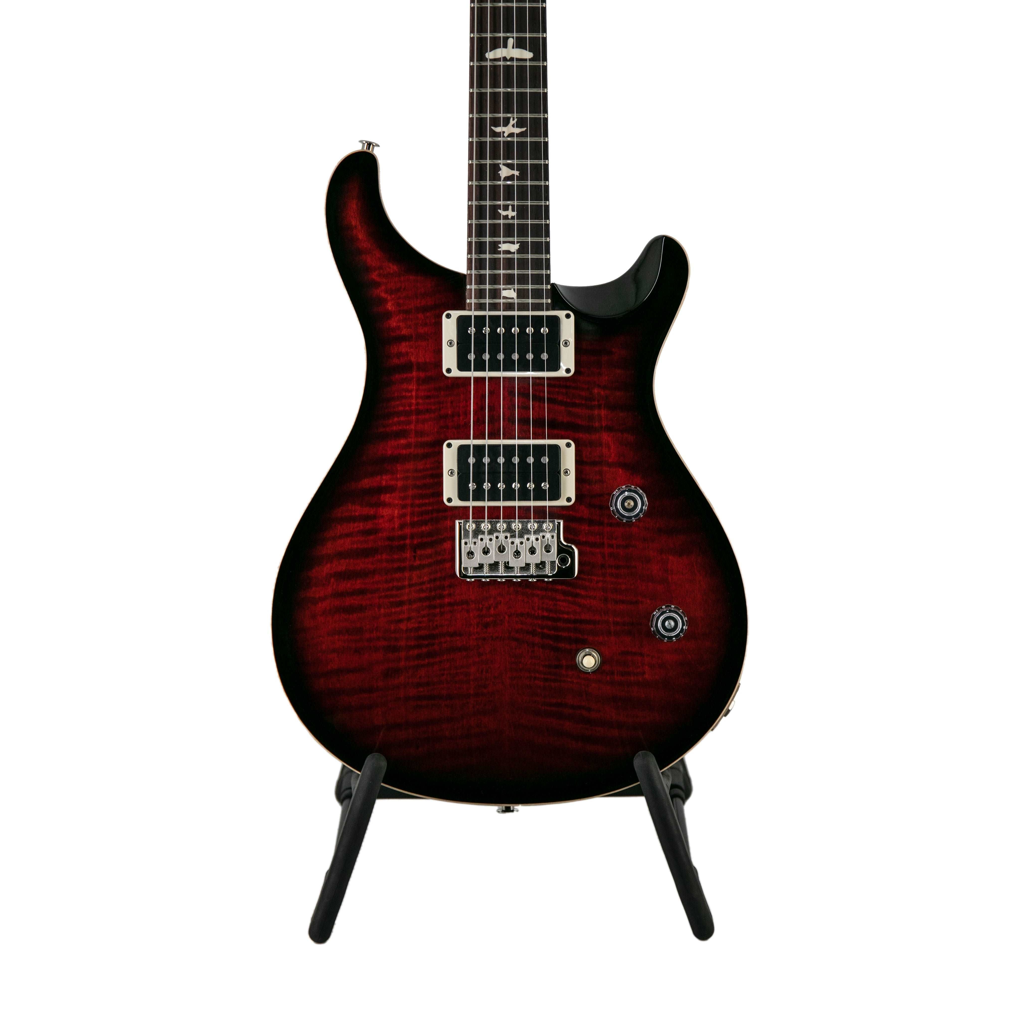 PRS CE24 Electric Guitar w/Bag, Custom Color, Fire Red Burst - Zoso Music