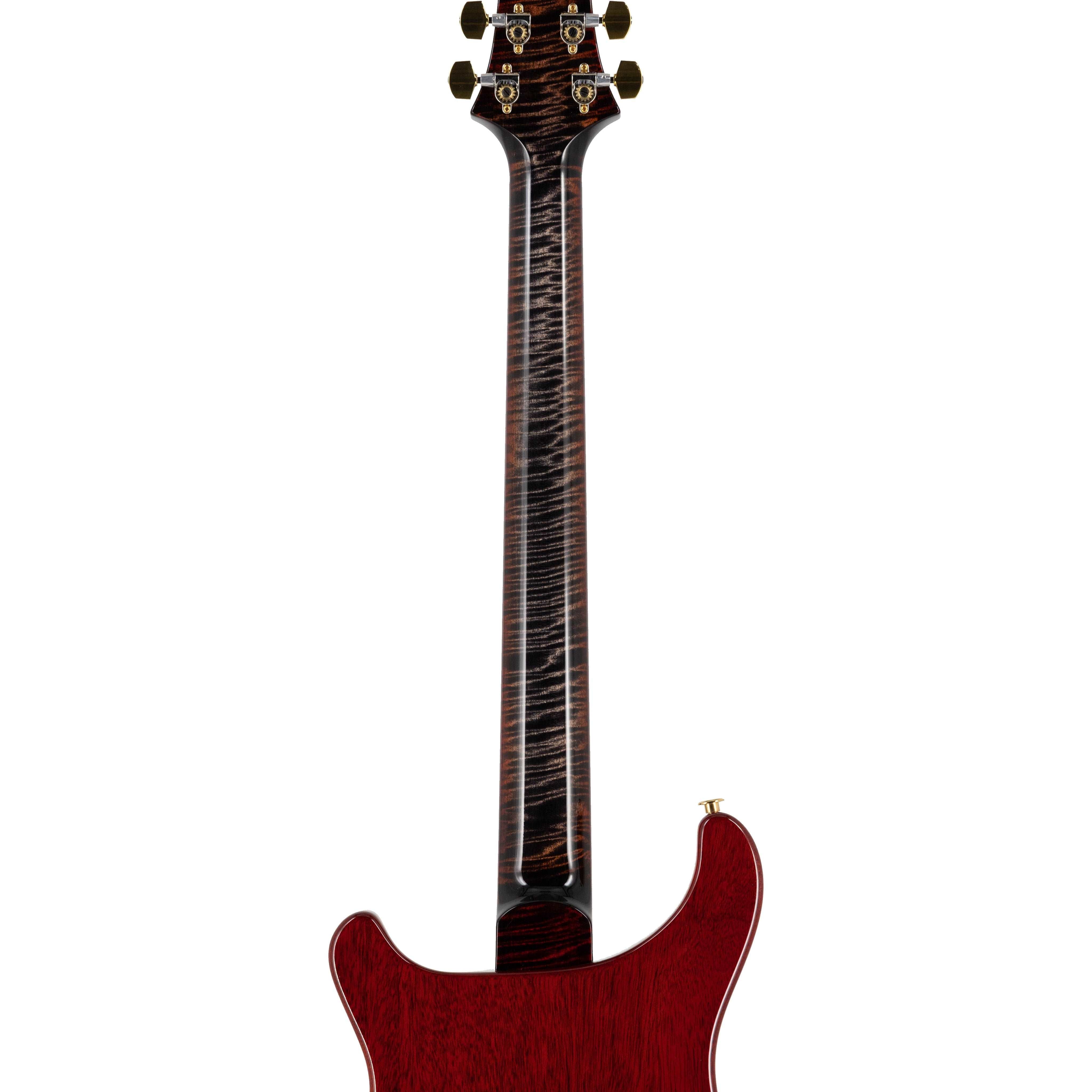 PRS Custom 24 Quilt 10-Top Electric Guitar w/ Pattern Thin Neck, Charcoal Cherry Burst - Zoso Music